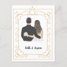 Mariage de mariée et de chambre simple