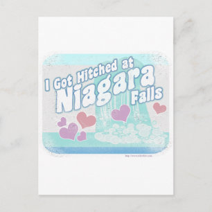 Carte Postale Mariage de Niagara Falls