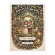 Mariage en forêt enchantée Forever & Always sur me