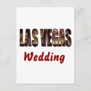 Carte Postale Mariage Las Vegas