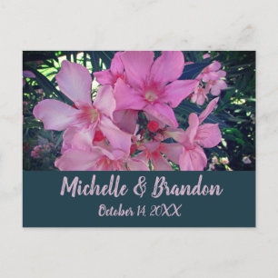 Carte Postale Mariage Merci rose Floral Fleur photo