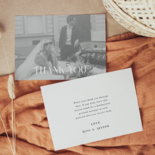 Carte postale Mariage moderne et chic
