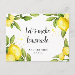 Carte Postale Mariage Modifier la date de floraison des citrons