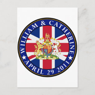 Carte Postale Mariage royal