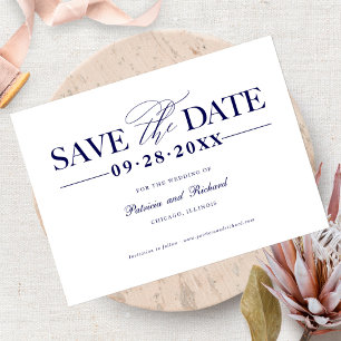 Carte Postale Mariage Simple Et Design Enregistrer La Date Non P