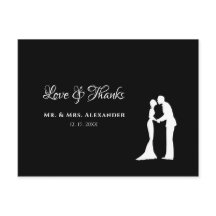 Mariage simple, Merci noir, mariée blanche