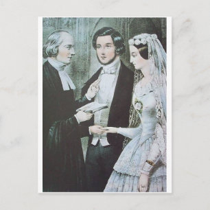 Carte postale Mariage victorienne