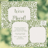 Mariage Vintage, Motif de feuilles de saule victor