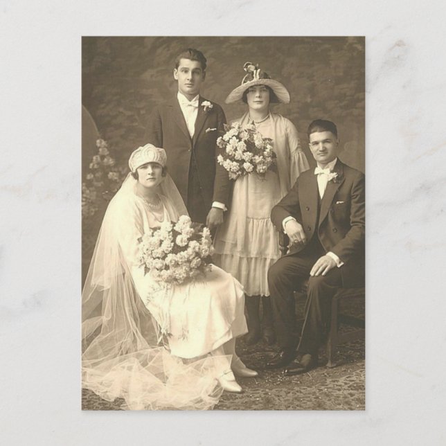 Carte Postale Mariages vintage (11) (Devant)
