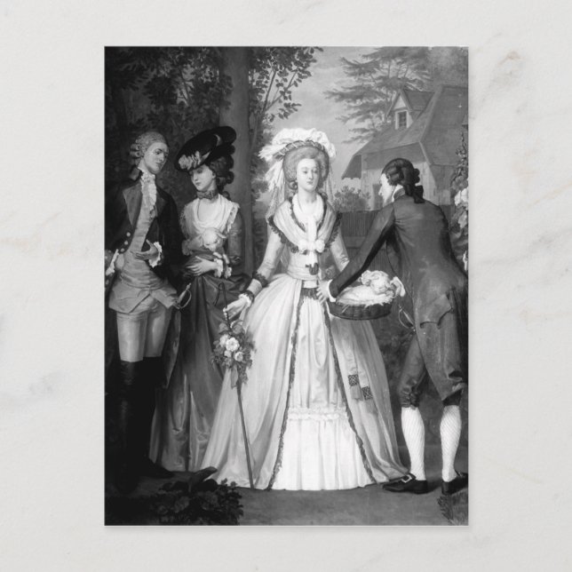 Carte Postale Marie-Antoinette de Habsbourg-Lorraine (Devant)