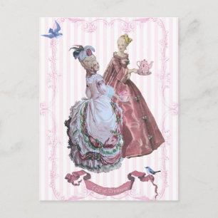 Carte Postale Marie AntoinetteThé à Trianon
