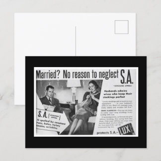 Carte Postale Marié ? Aucune raison de négliger "S.A." 😑