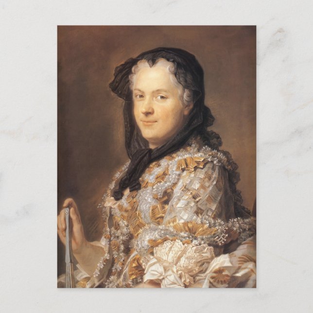 Carte Postale Marie Leszczynska par Maurice Quentin de La Tour (Devant)