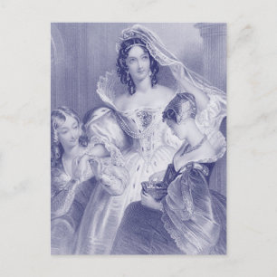 Carte Postale Mariée vintage