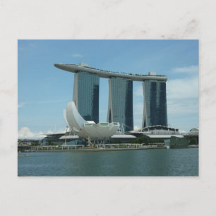 Carte Postale Marina Bay Sands Singapour