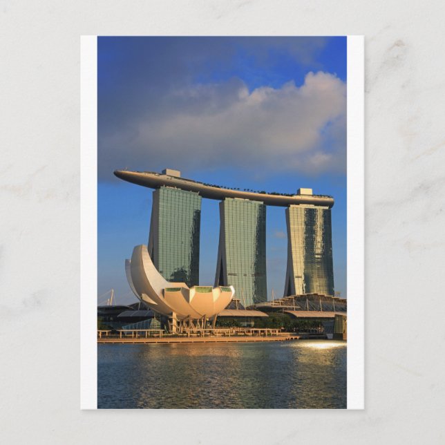 Carte Postale Marina Bay Sands Singapour (Devant)