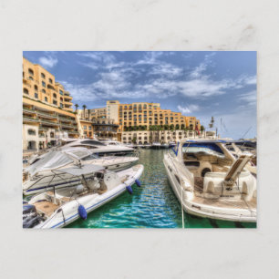 Carte Postale  Marina de St Julians Portomaso
