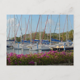 Carte Postale Marina pour yachts de Virgin Gorda