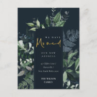 Marine Black Green Gold Cadre de verdure Nous avon