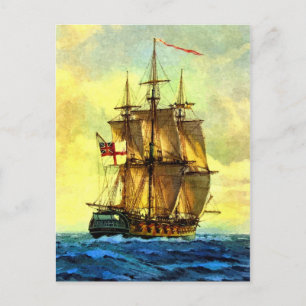 Carte Postale Marine britannique