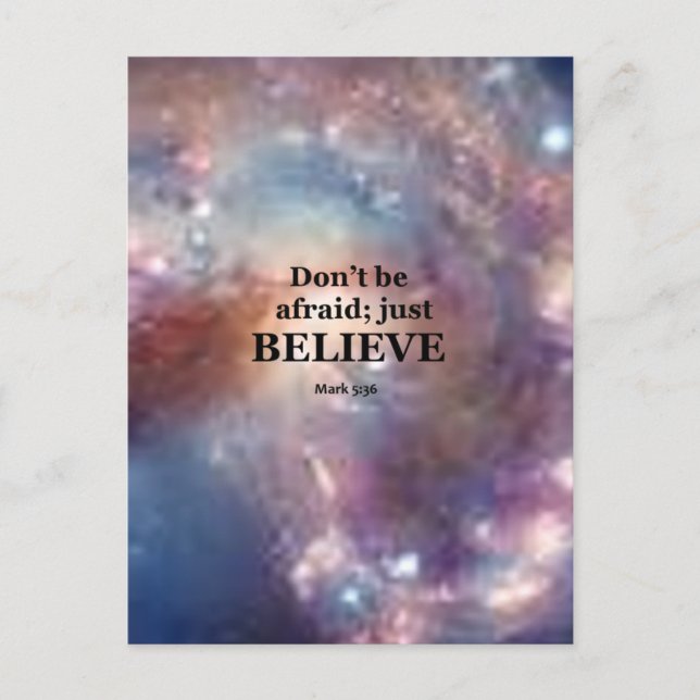 Carte Postale Mark 5:36 (Devant)