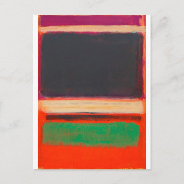 Carte Postale mark rothko (Devant)