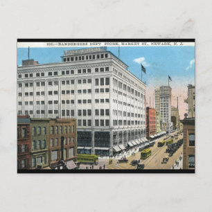 Carte Postale Market St., Newark NJ Vintage