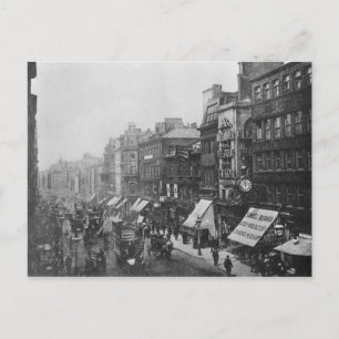 Carte Postale Market Street, Manchester, vers 1910