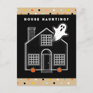 Carte Postale Marketing d'octobre pour les agents immobiliers
