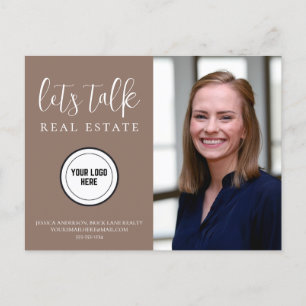 Carte Postale Marketing immobilier Brown neutre