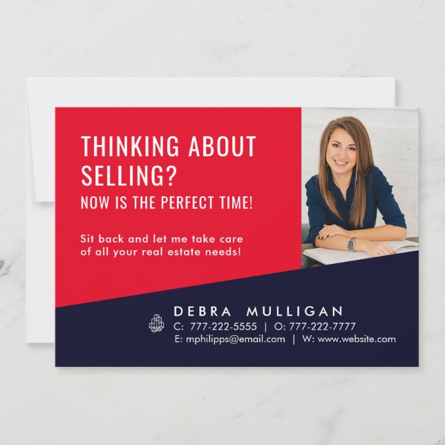 Carte postale Marketing immobilier moderne (Devant)