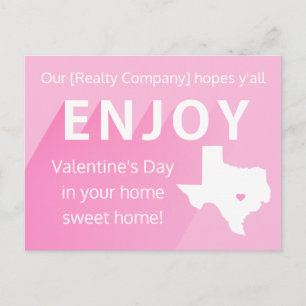 Carte postale marketing pour les agents immobilier