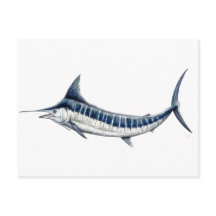 Marlin azul-redbubble