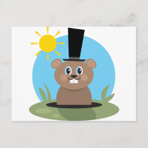 Carte Postale Marmotte