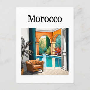 Carte Postale Maroc Marrakech
