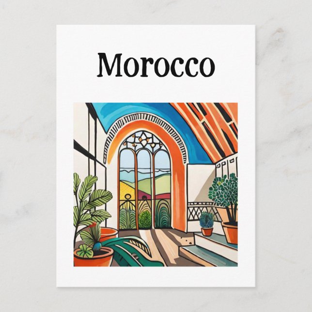 Carte Postale Maroc Marrakech (Devant)