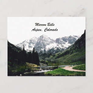 Carte Postale Maroon bells