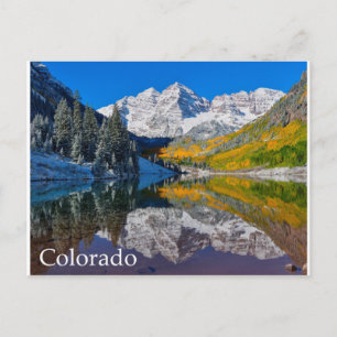 Carte Postale Maroon Bells