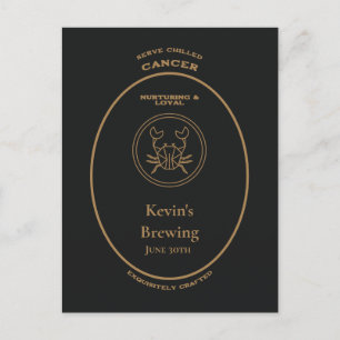 Carte Postale Marque de commerce, Signes zodiaques, Cancer perso
