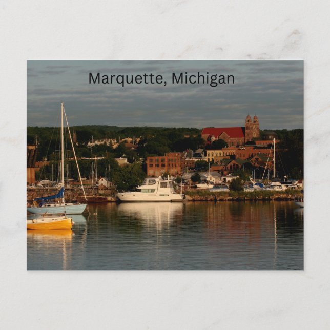 Carte postale Marquette, Michigan (Devant)