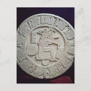 Carte Postale Marqueur de terrain de balle maya, Chinkultic