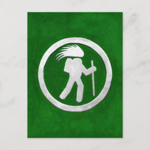 Carte Postale Marqueur du sentier Porcupine