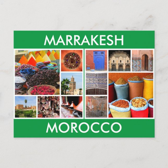 Carte Postale marrakech (Devant)