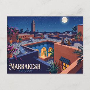 Carte Postale Marrakech Maroc