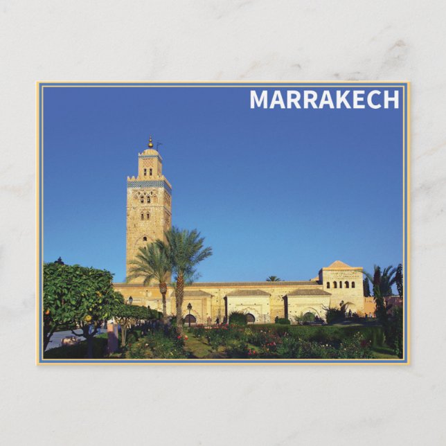 Carte Postale Marrakech - Maroc (Devant)