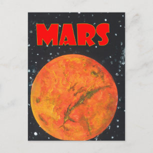 Carte Postale Mars