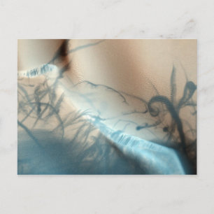 Carte postale Mars tatouée