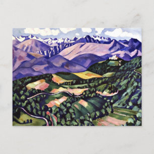 Carte Postale Marsden Hartley - Montagnes pourpres, Venise,