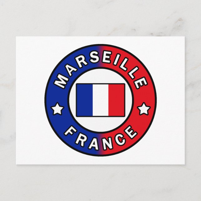 Carte Postale Marseille France (Devant)
