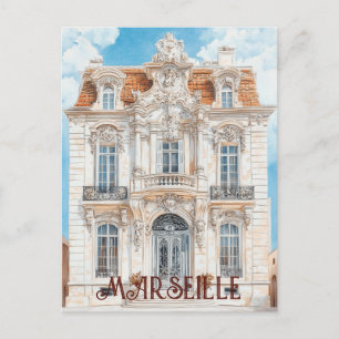 Carte Postale Marseille France Travel